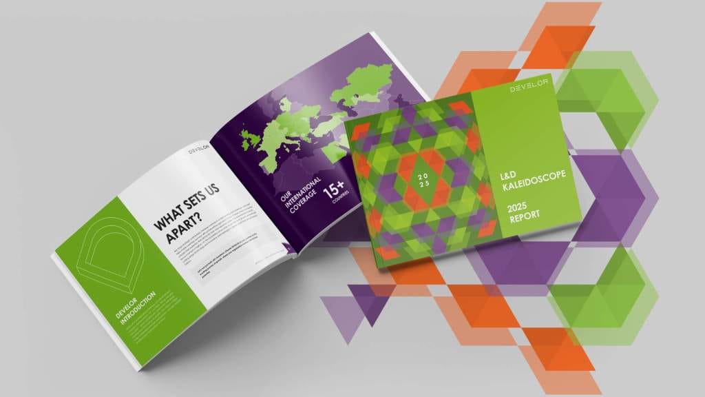 L&D Kaleidoscope 2025 Report – The evolution of Learning & Development mockup image
